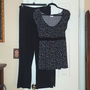 Motherhood Maternity pant set, Size Large